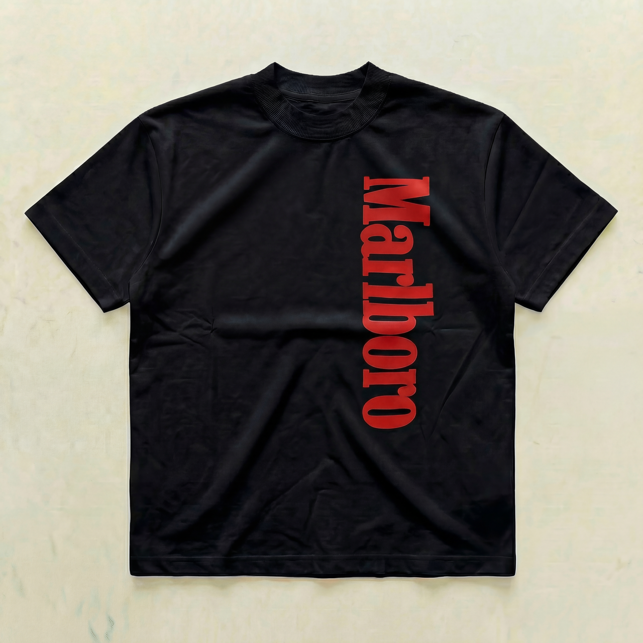 White Marlboro standard tee