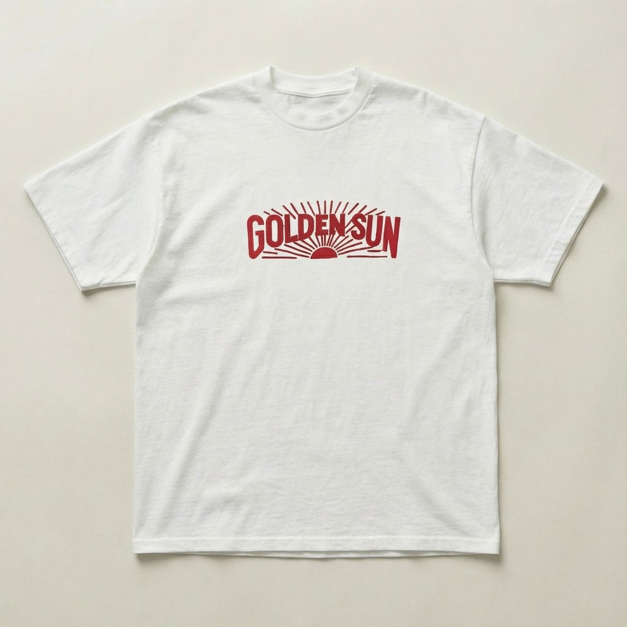 Golden sun heavyweight tee