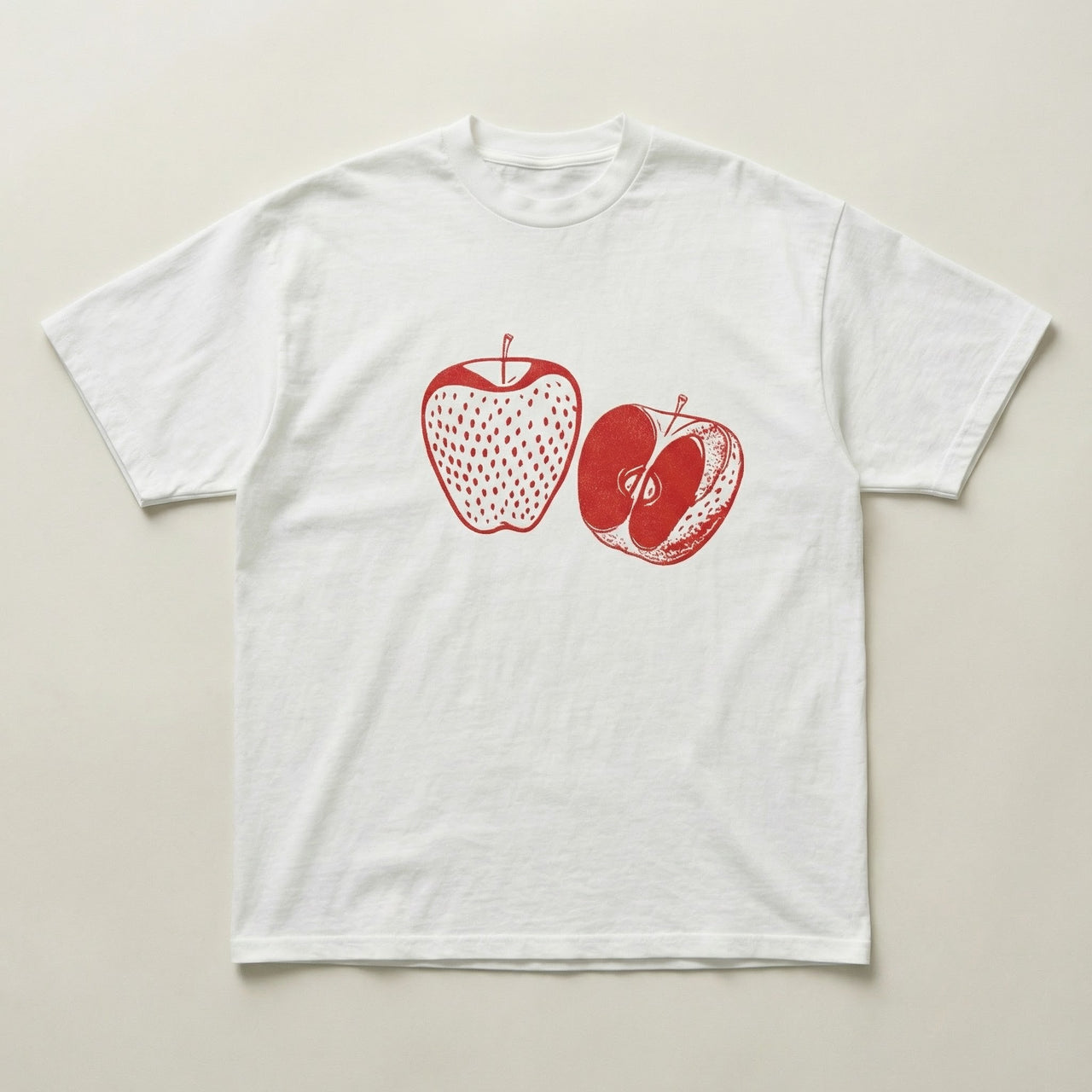 Apple core heavyweight tee