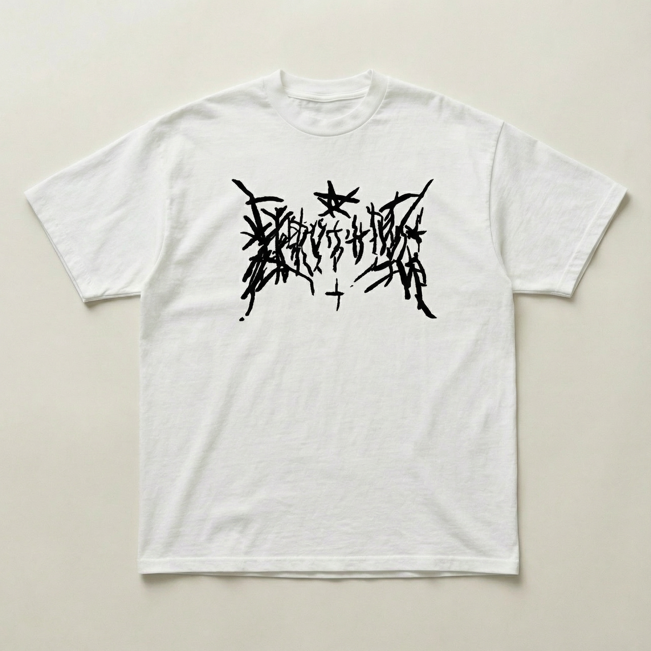 Abstract star heavyweight tee