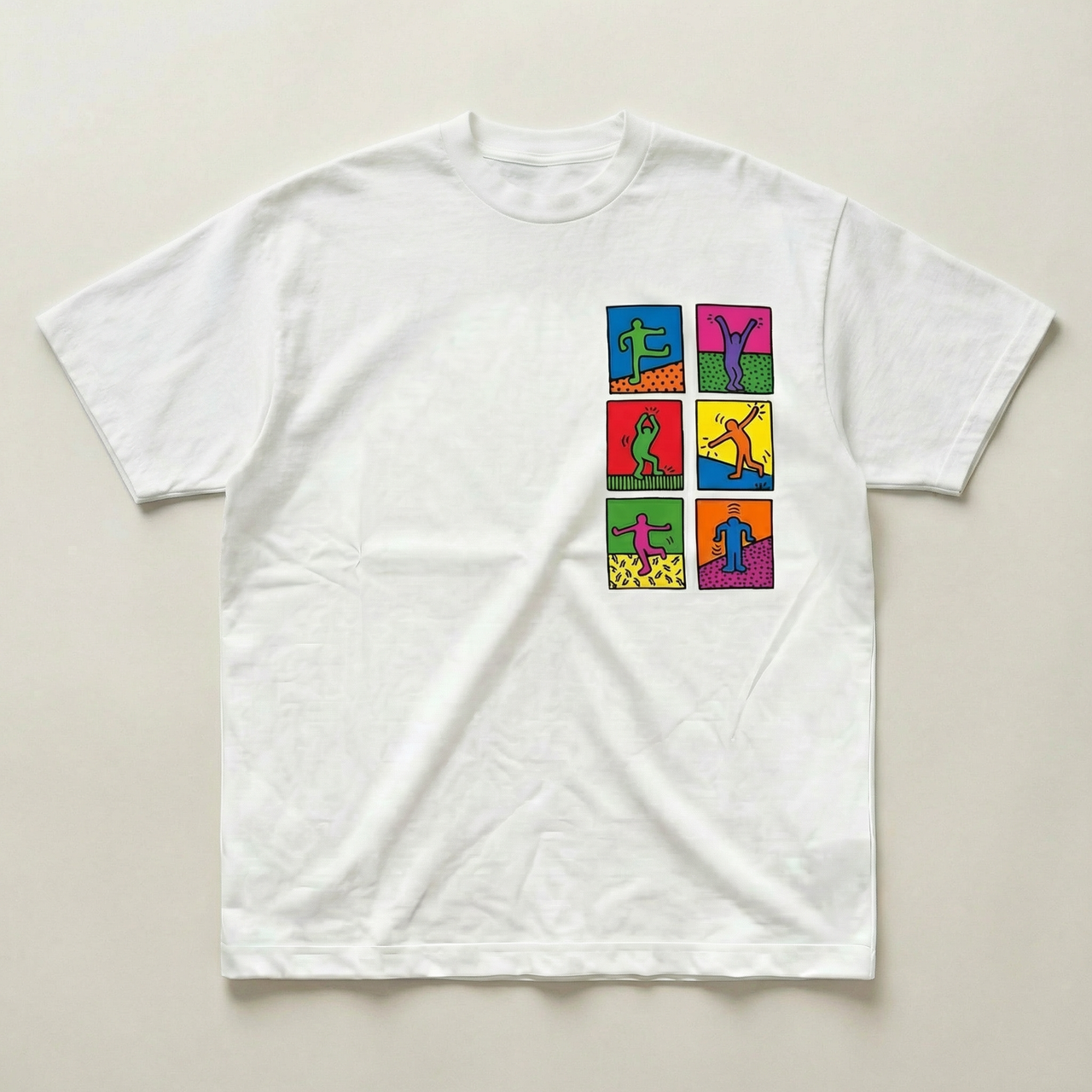 6 Figures Graphic heavyweight tee