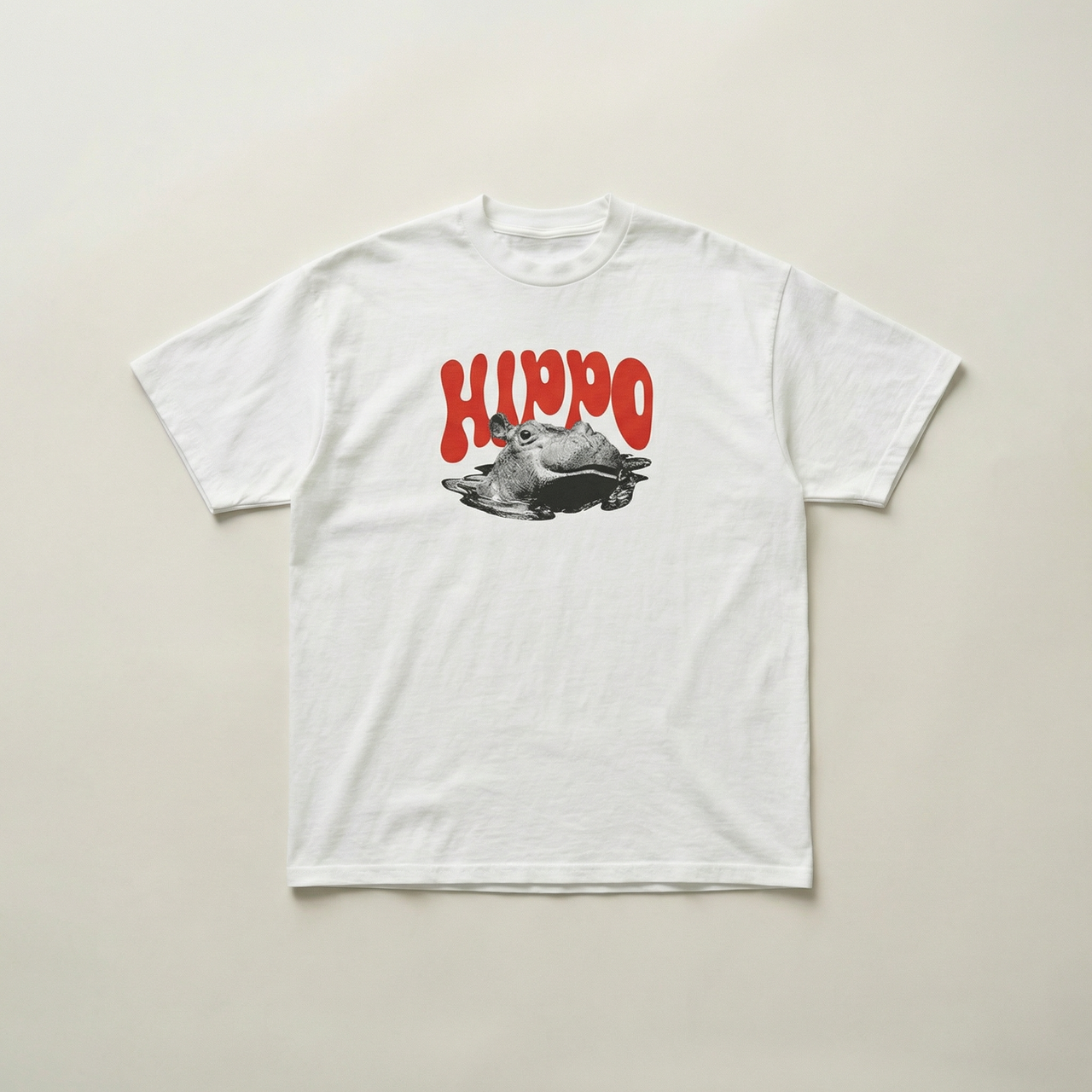 Hippo heavyweight tee