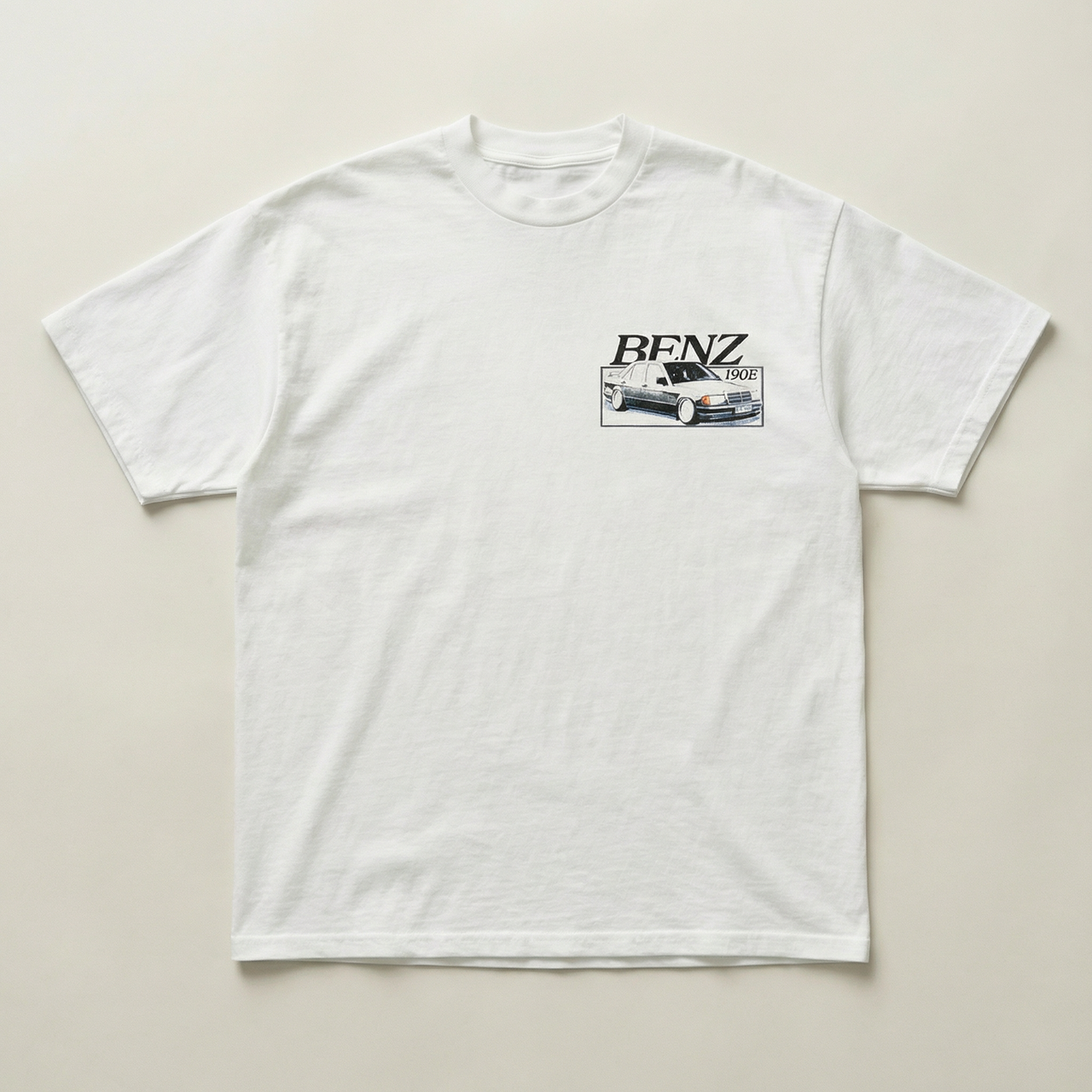 Benz 190E heavyweight tee