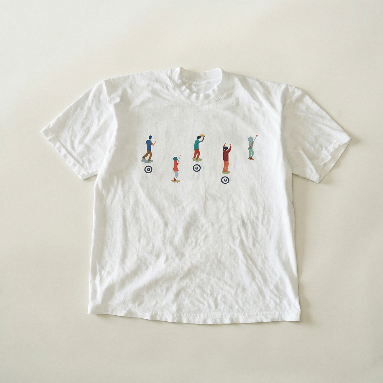 Dance square heavyweight tee