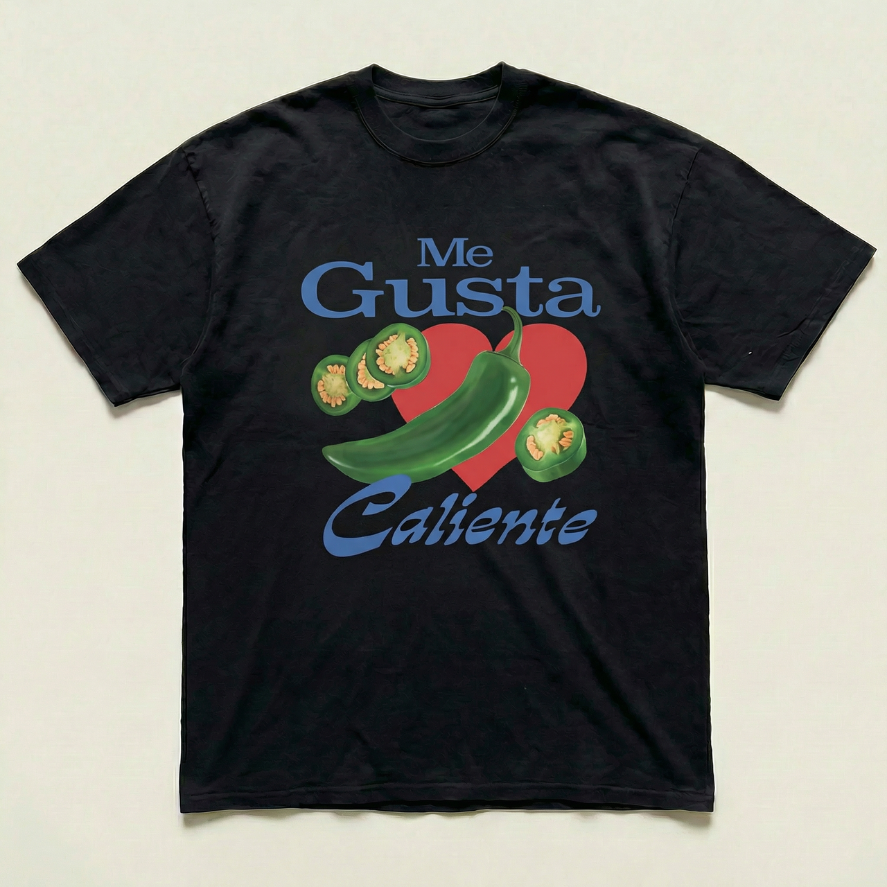 Black me gusta heavyweight tee