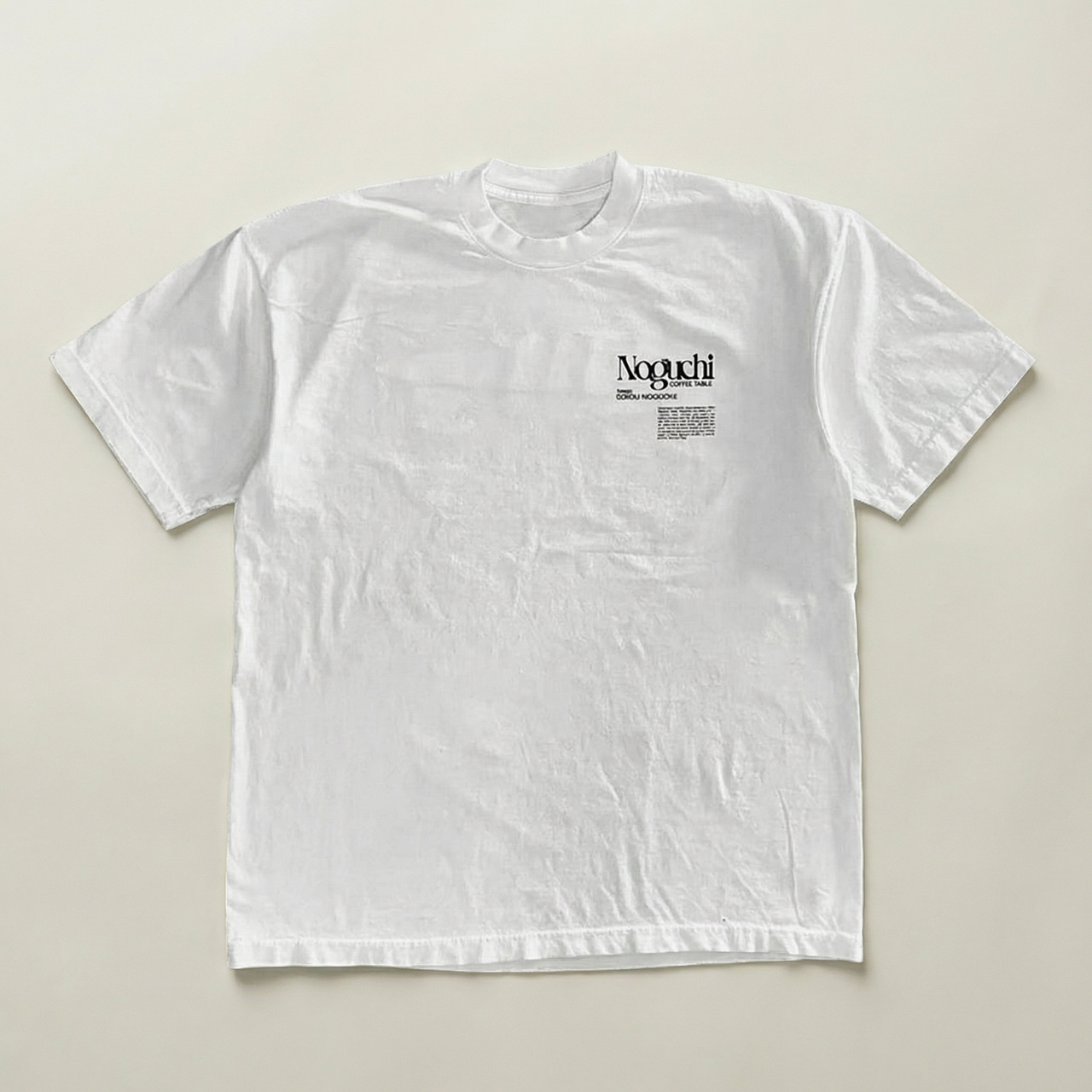 Coffee table heavyweight tee