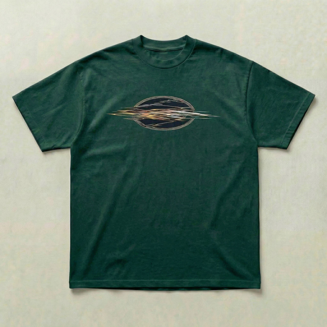 Green Cosmos Heavyweight tee