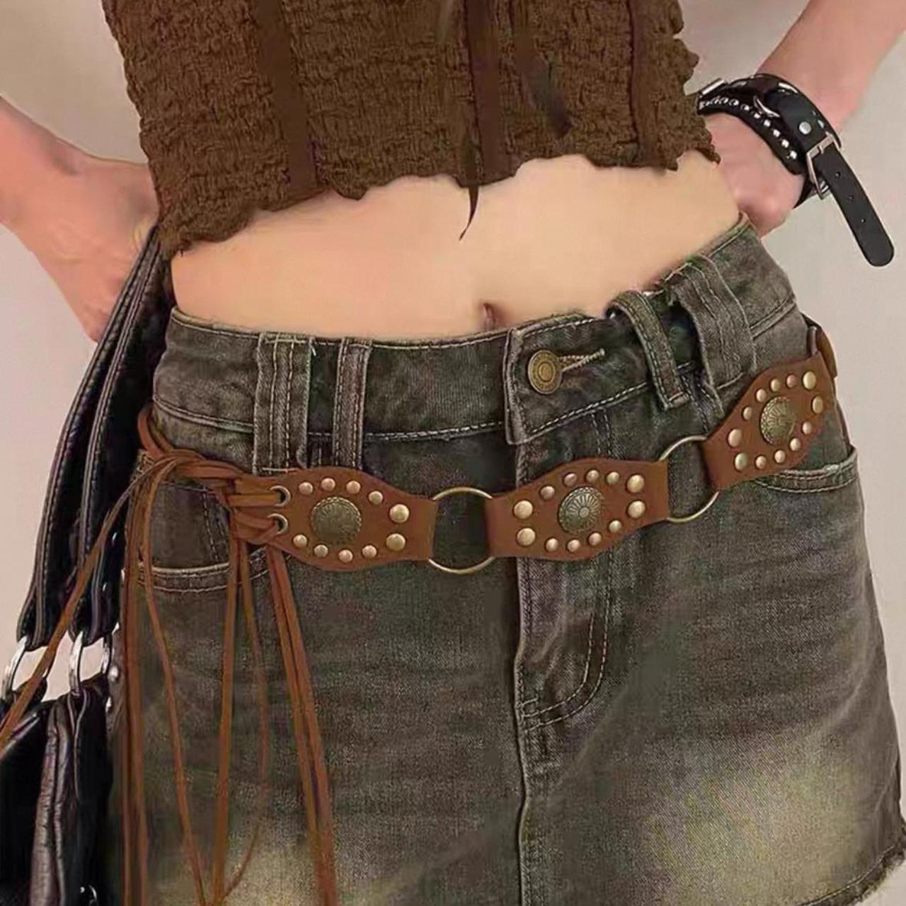 Brown link belt