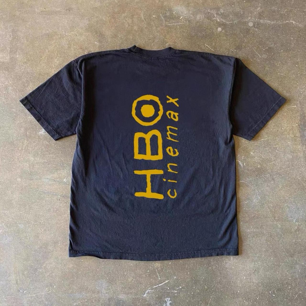 Navy Cine schweres T-Shirt