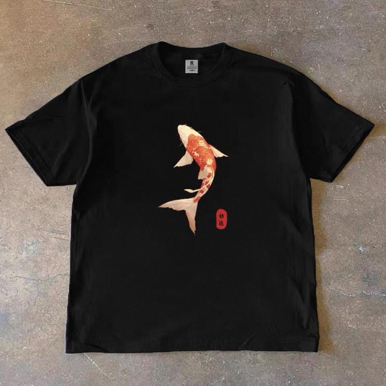 Black Koi tee
