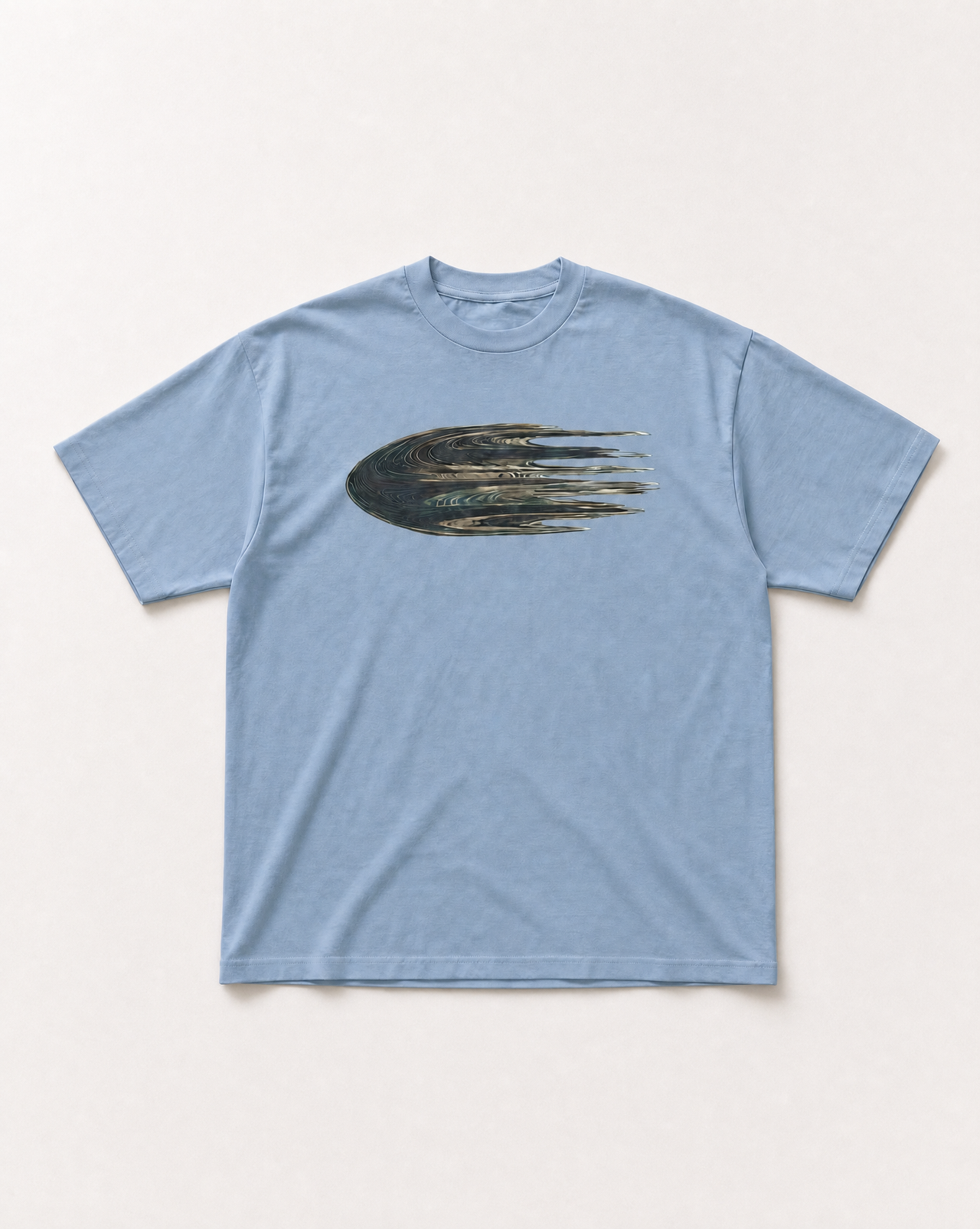 Green fire Heavyweight tee