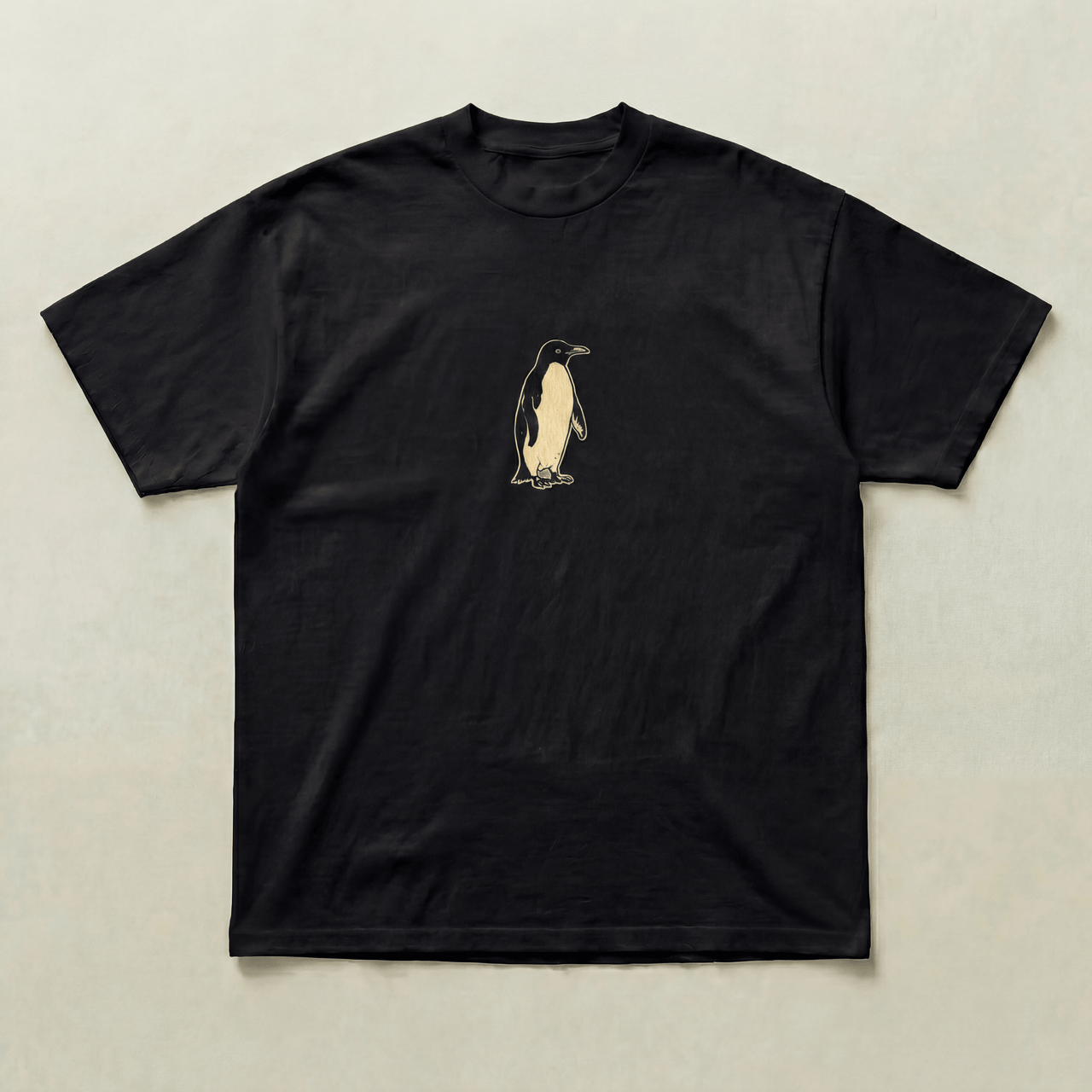 Black penguin standard tee - PARCU