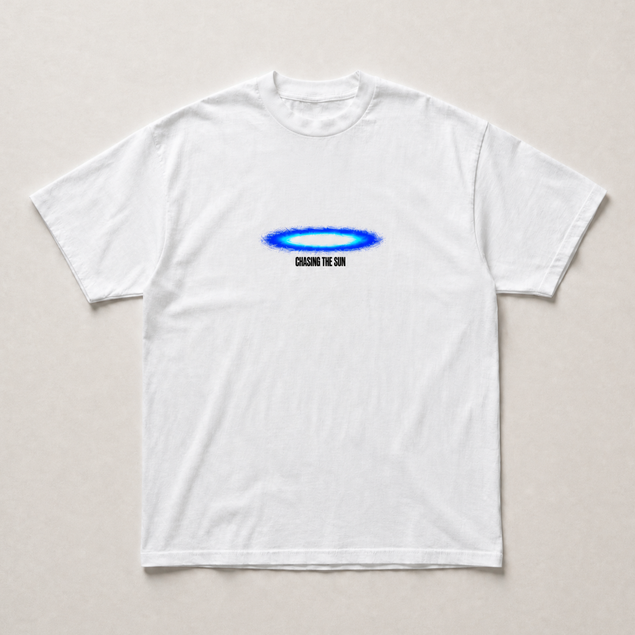 Blue halo tee