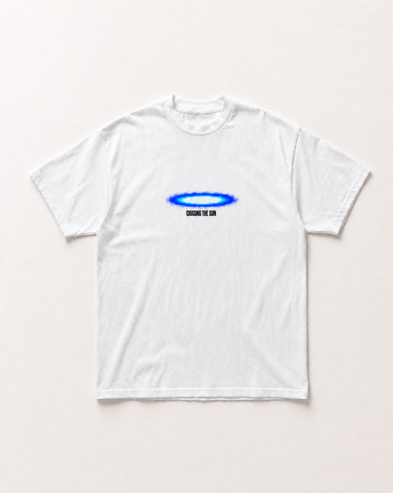 Blue halo heavyweight tee