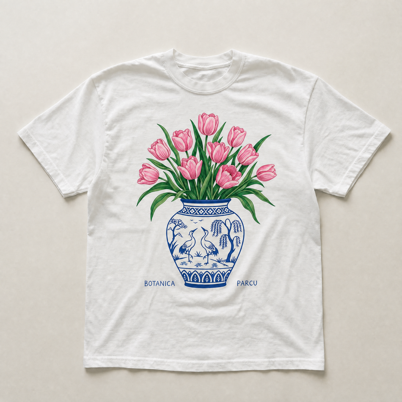 Botanica tulips tee