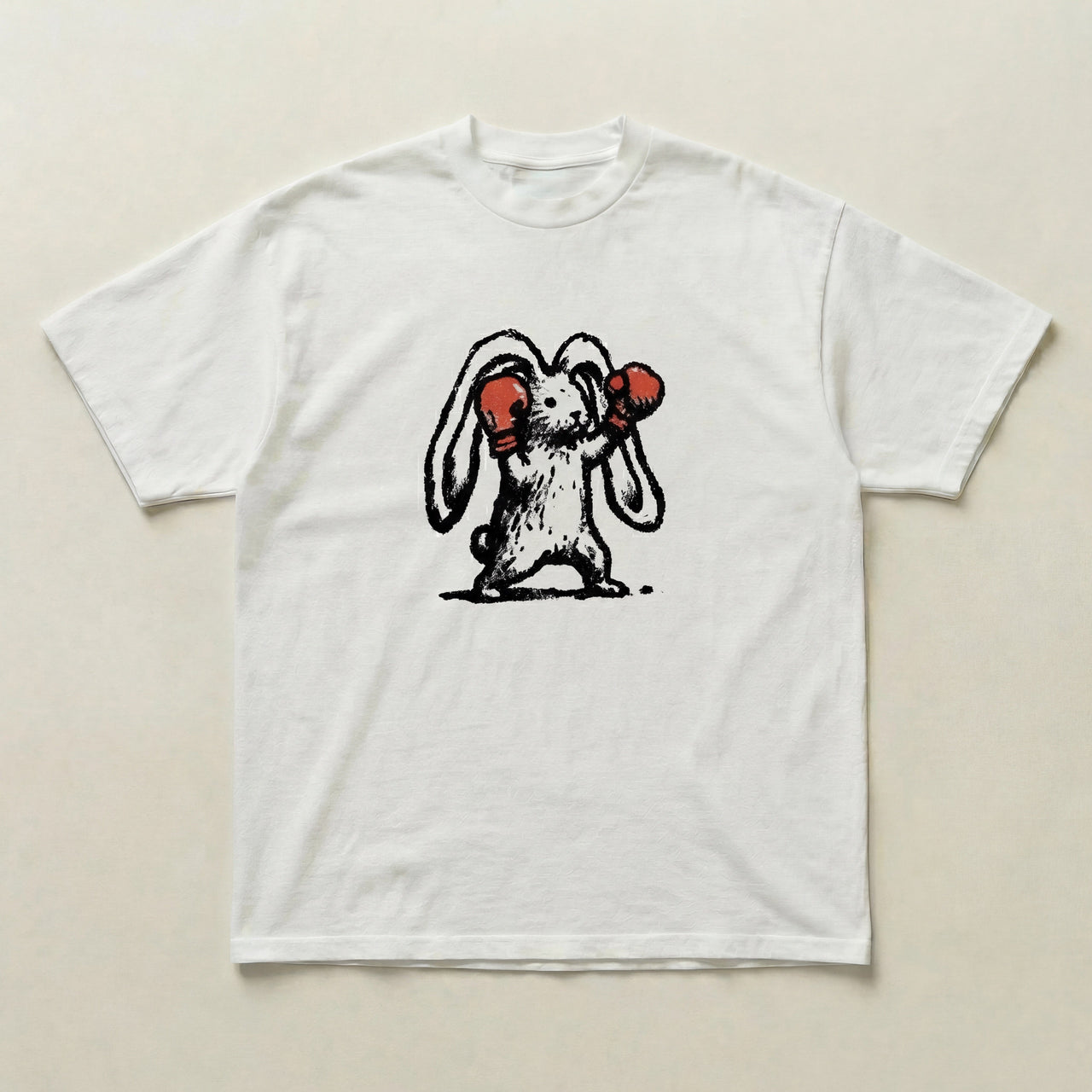 Boxer bunny tee