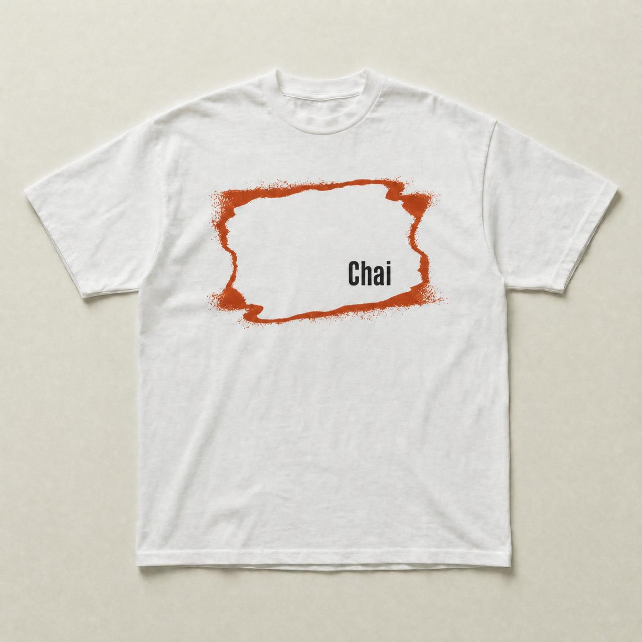 Brushed chai tee