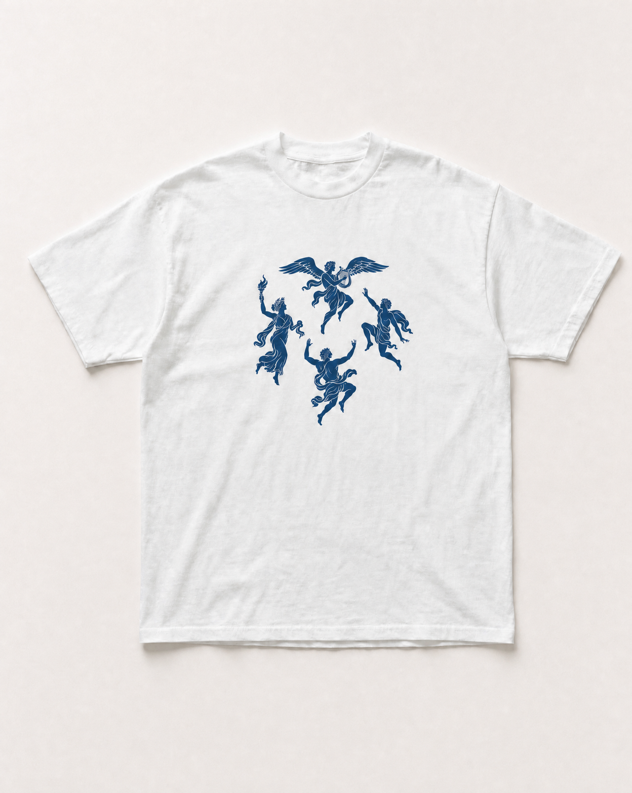 Flying cherubs heavyweight tee