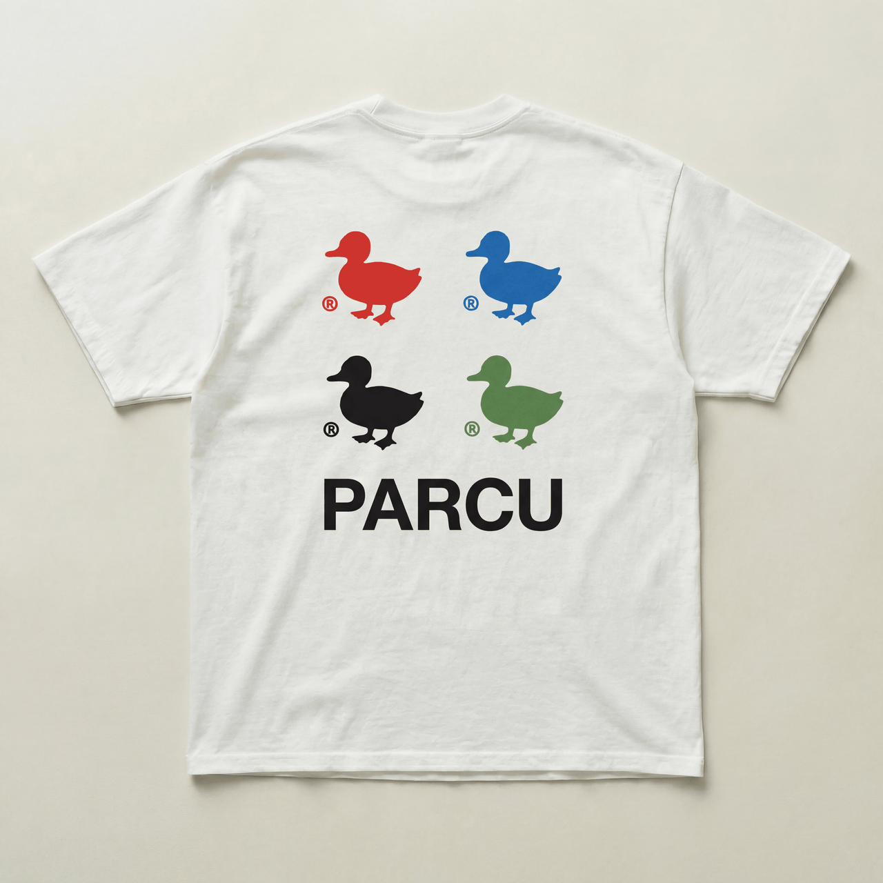 Four duck heavyweight tee - PARCU