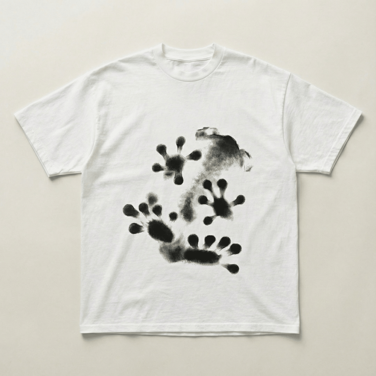 Green Gecko heavyweight tee - PARCU