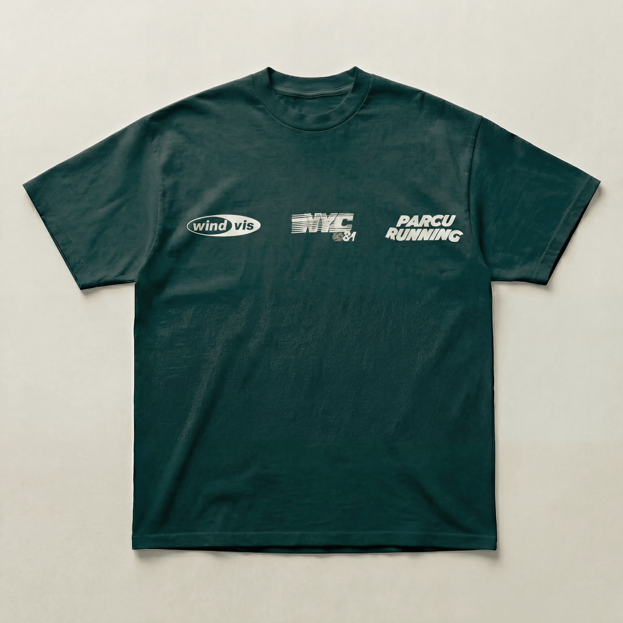 Green NYC Running tee