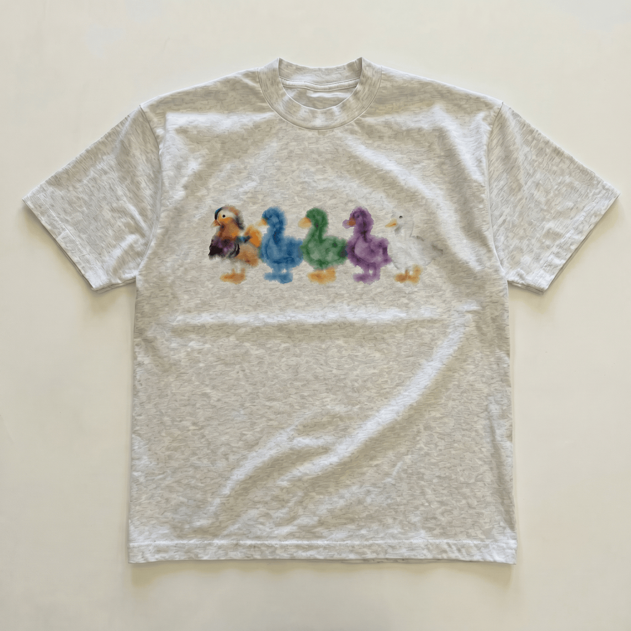 Grey Duck crossing standard tee - PARCU