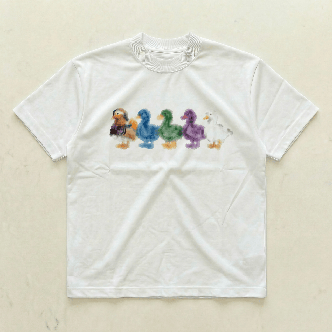 Grey Duck crossing standard tee - PARCU