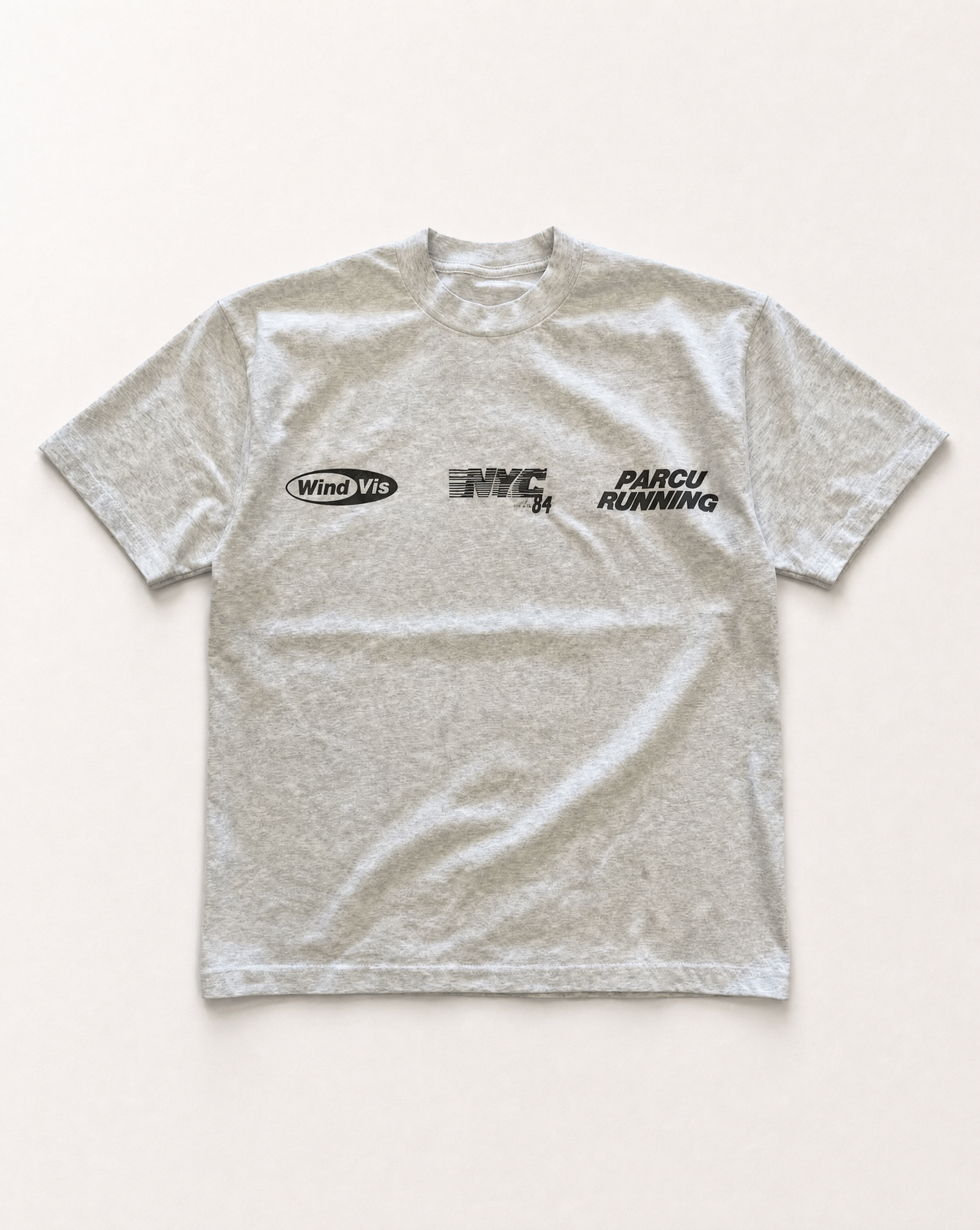 Grey NYC running heavyweight tee
