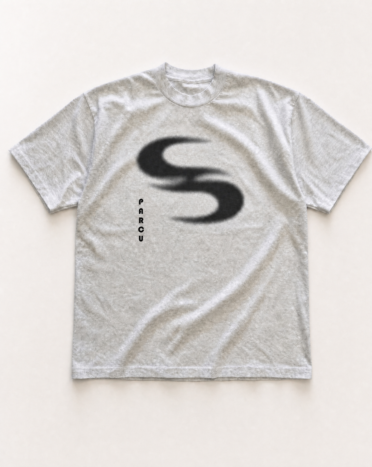 Grey Wave heavyweight tee