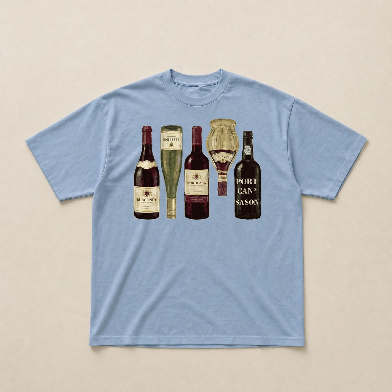 Baby blue Wine