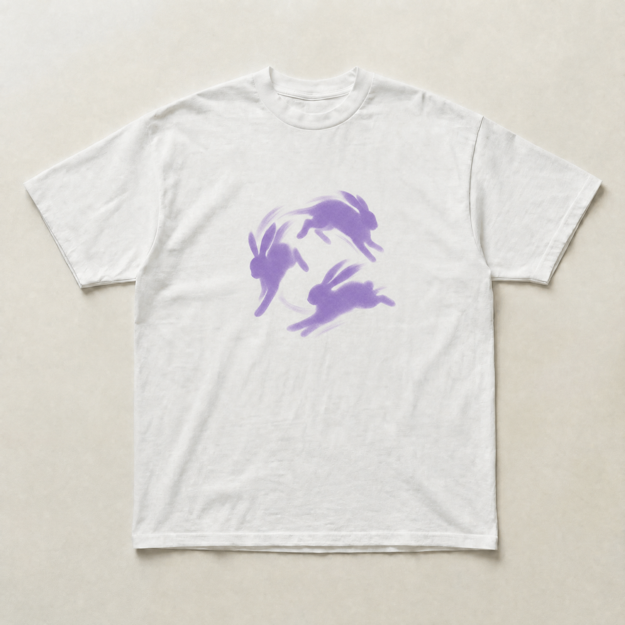 Hopping bunnies tee