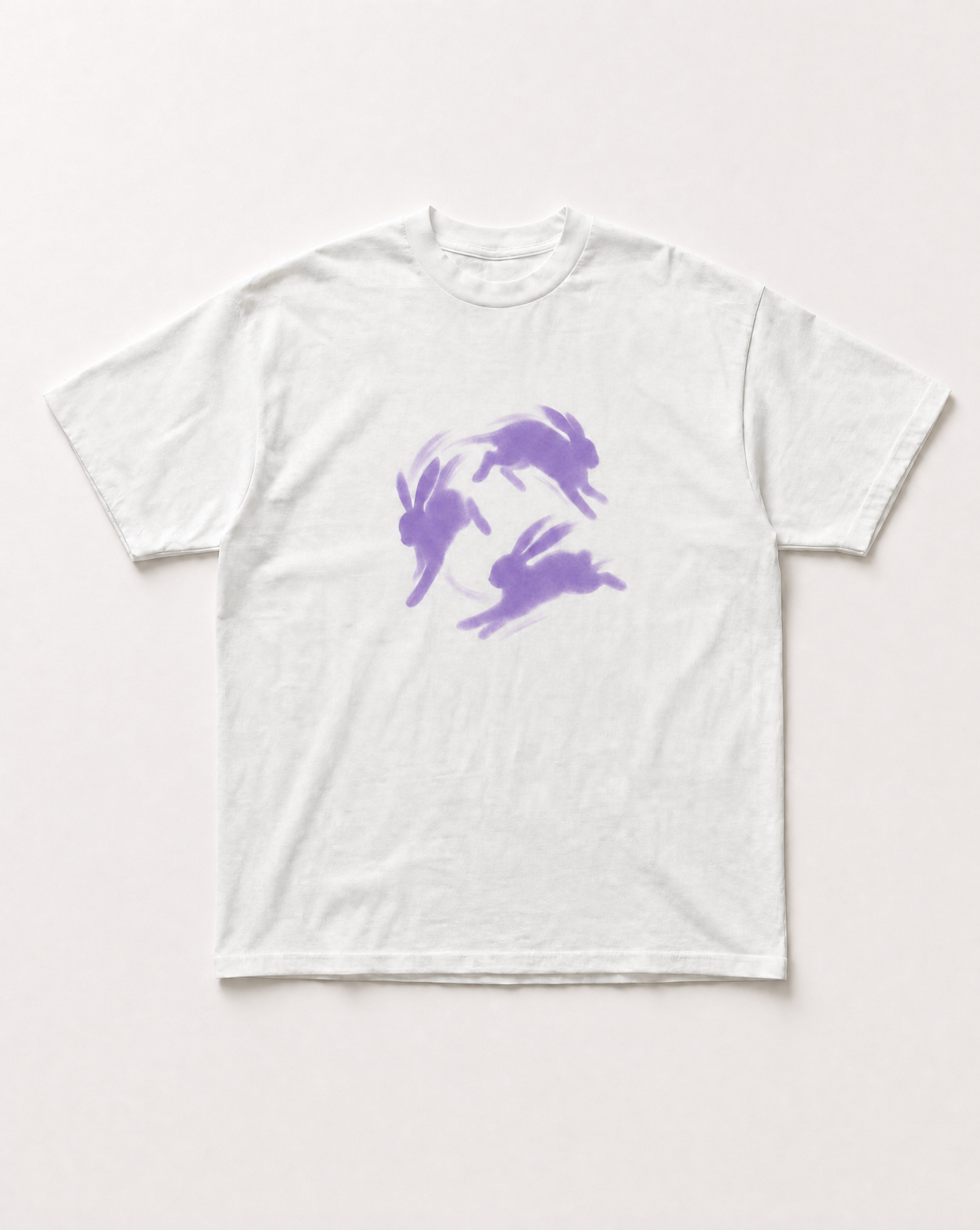 Hopping bunnies heavyweight tee