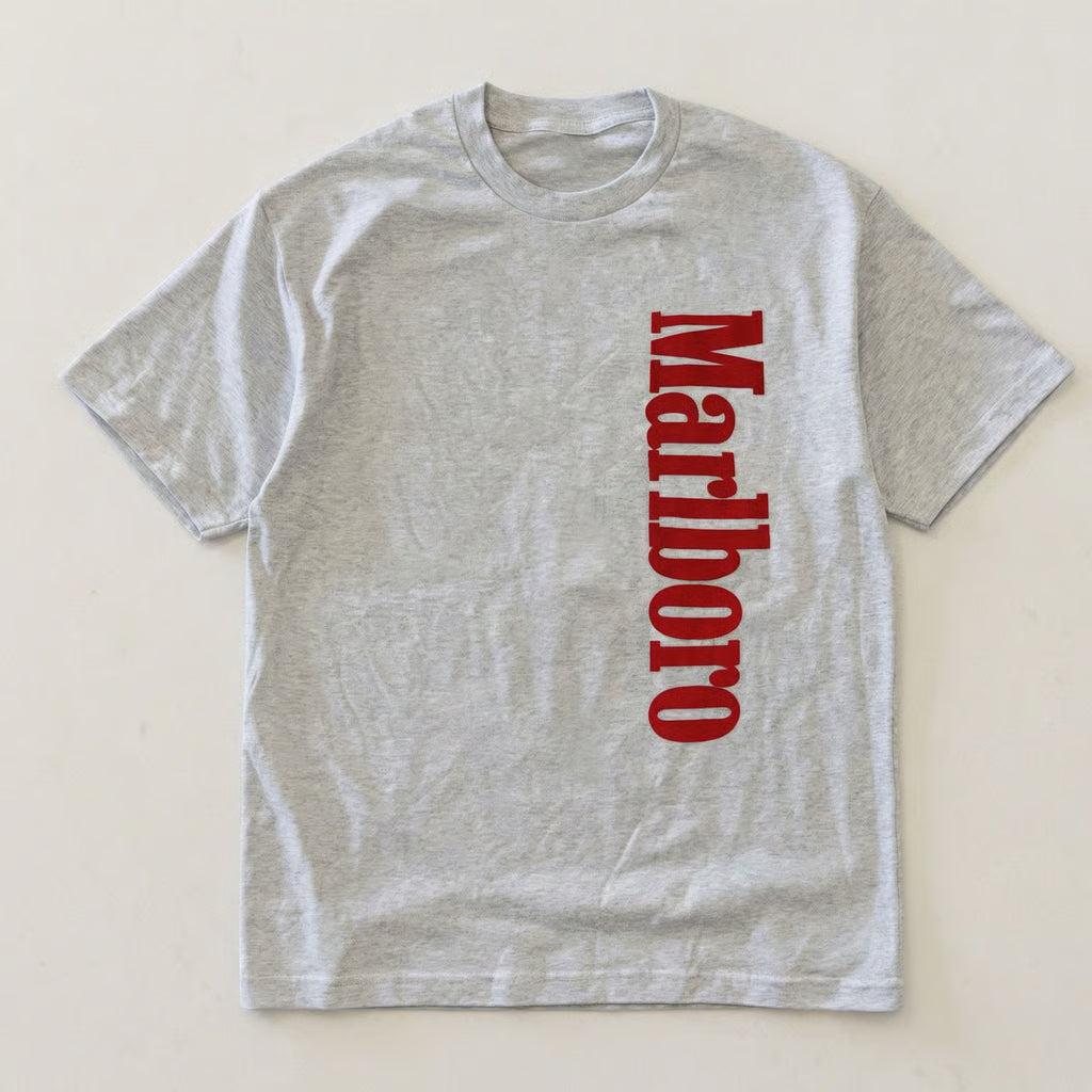 Grey Marlboro standard tee