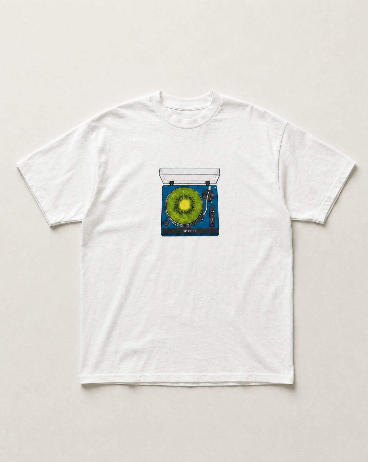 Kiwi turntable heavyweight tee