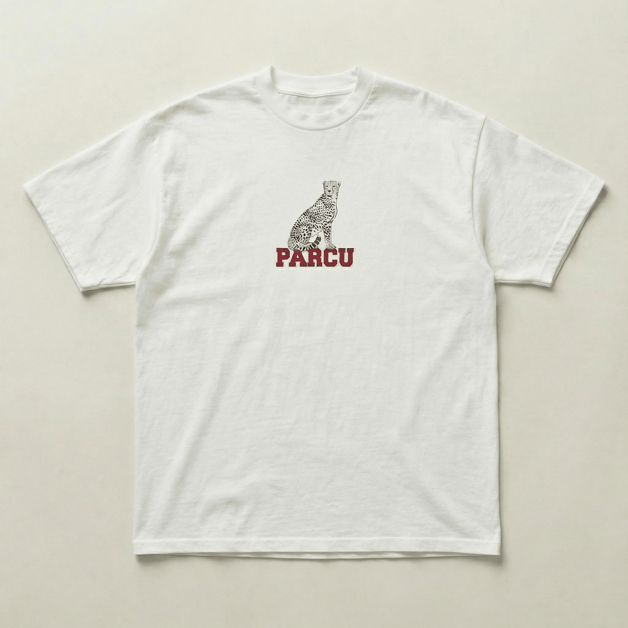 Leopard tee - front view
