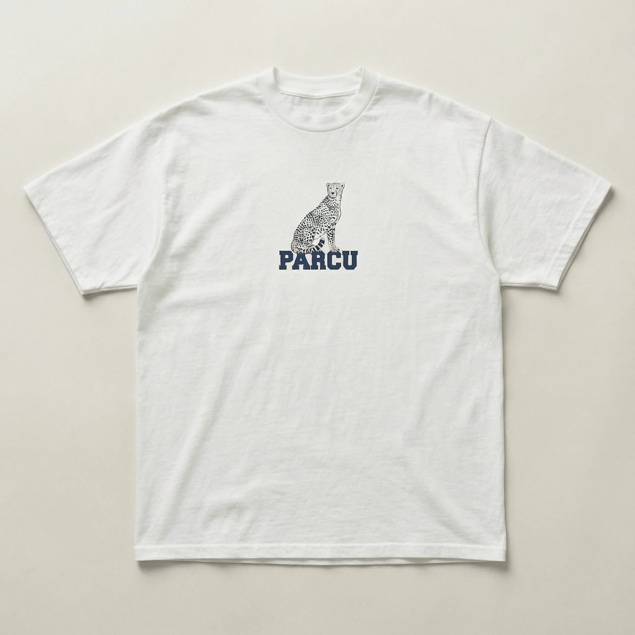 Leopard tee - front view