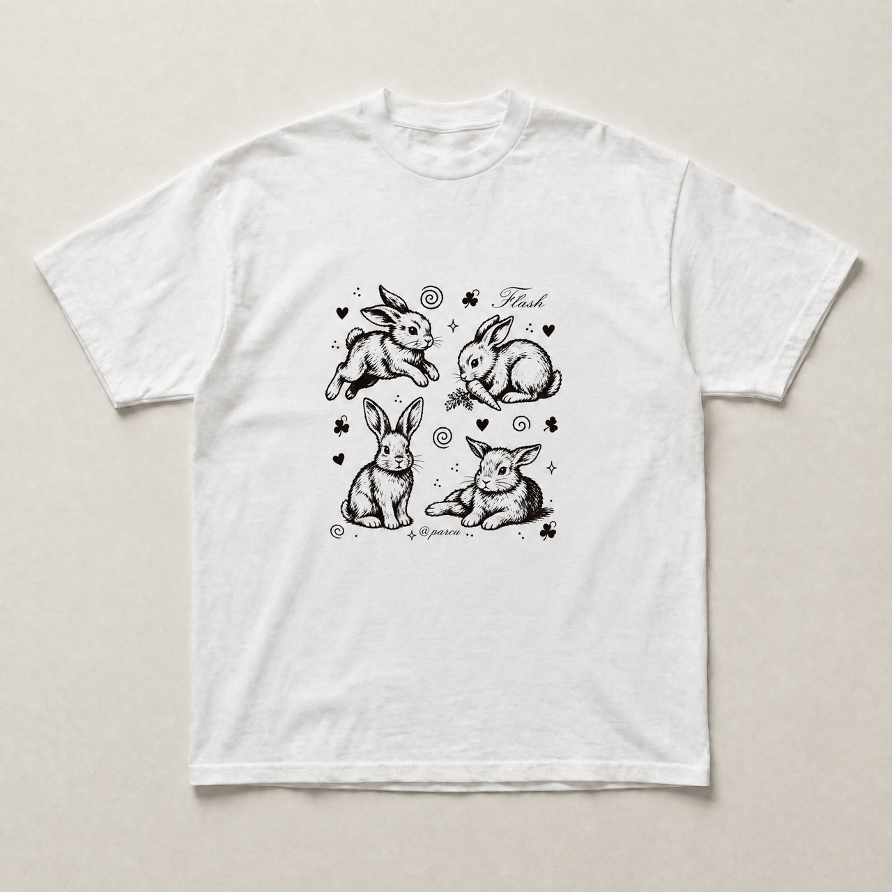 Lucky bunnies tee