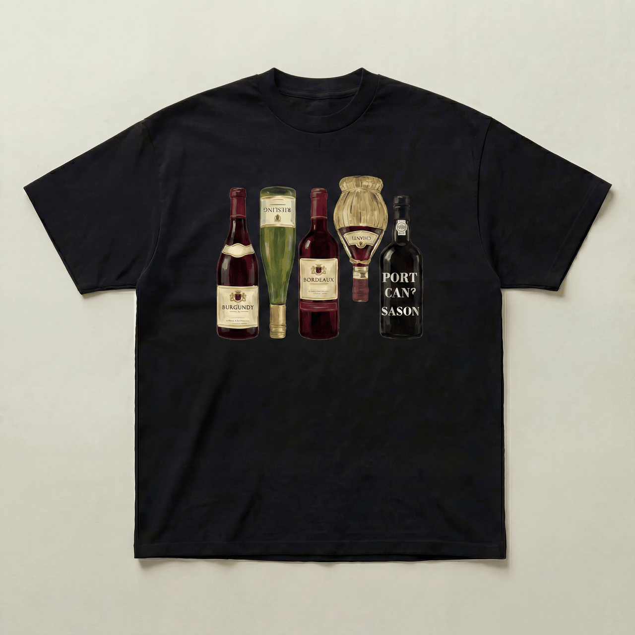 Black Wine tee