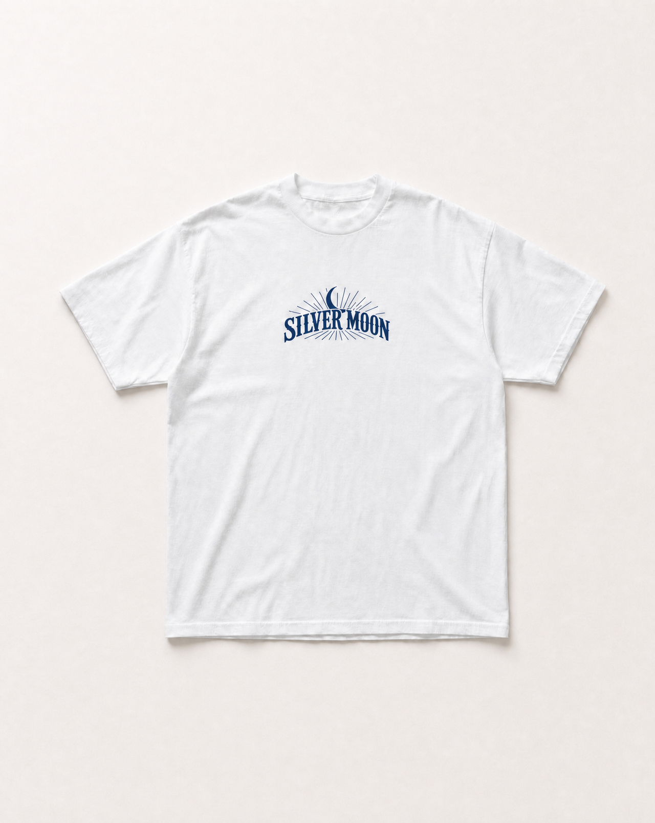 Silver moon heavyweight tee
