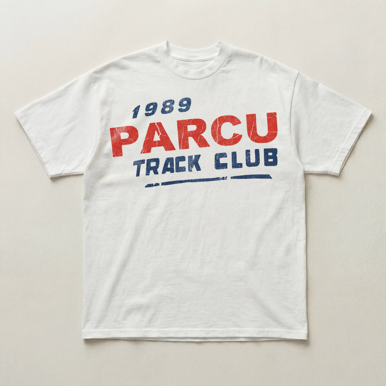Track club heavyweight tee - PARCU