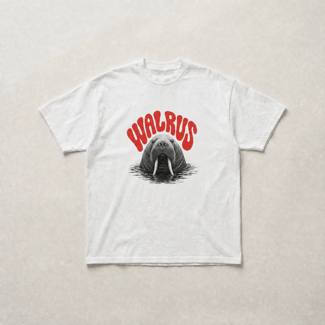 Wild walrus tee