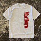 Grey Marlboro heavyweight tee