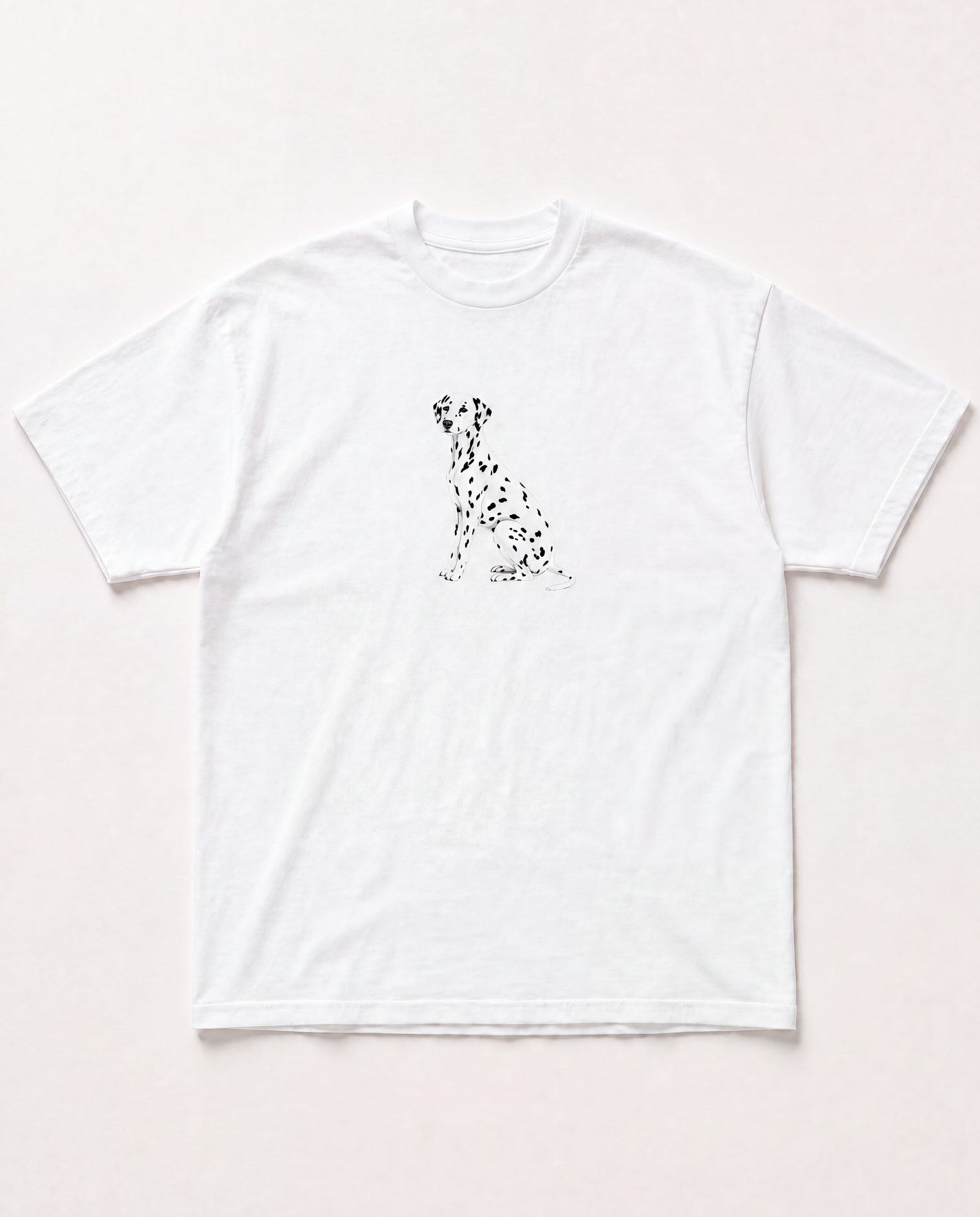 Spotted dalmatian heavyweight tee