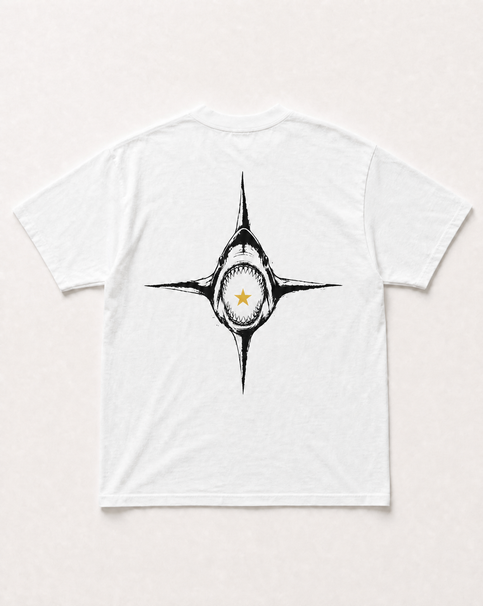 Shark star heavyweight tee