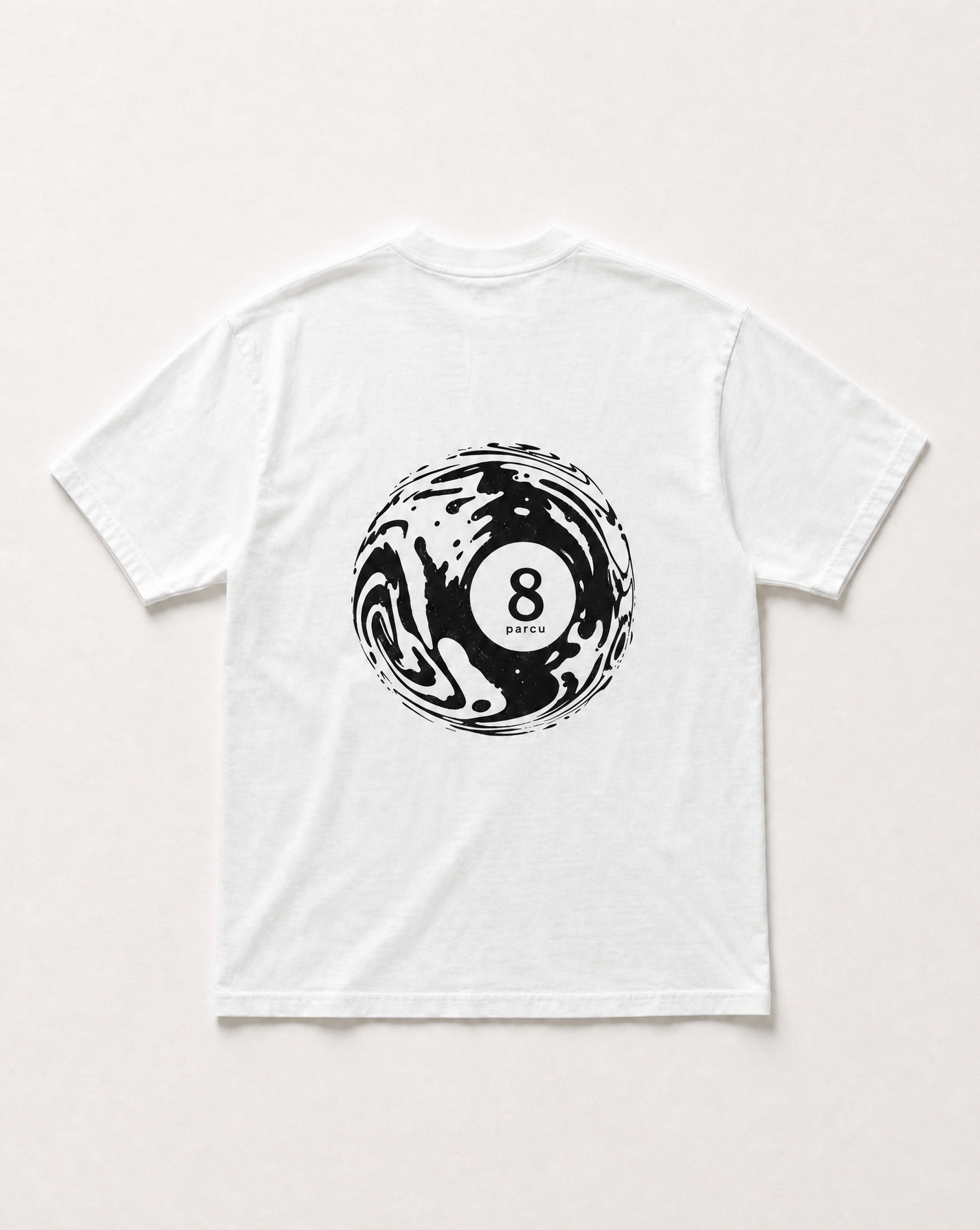 Liquid 8 ball heavyweight tee