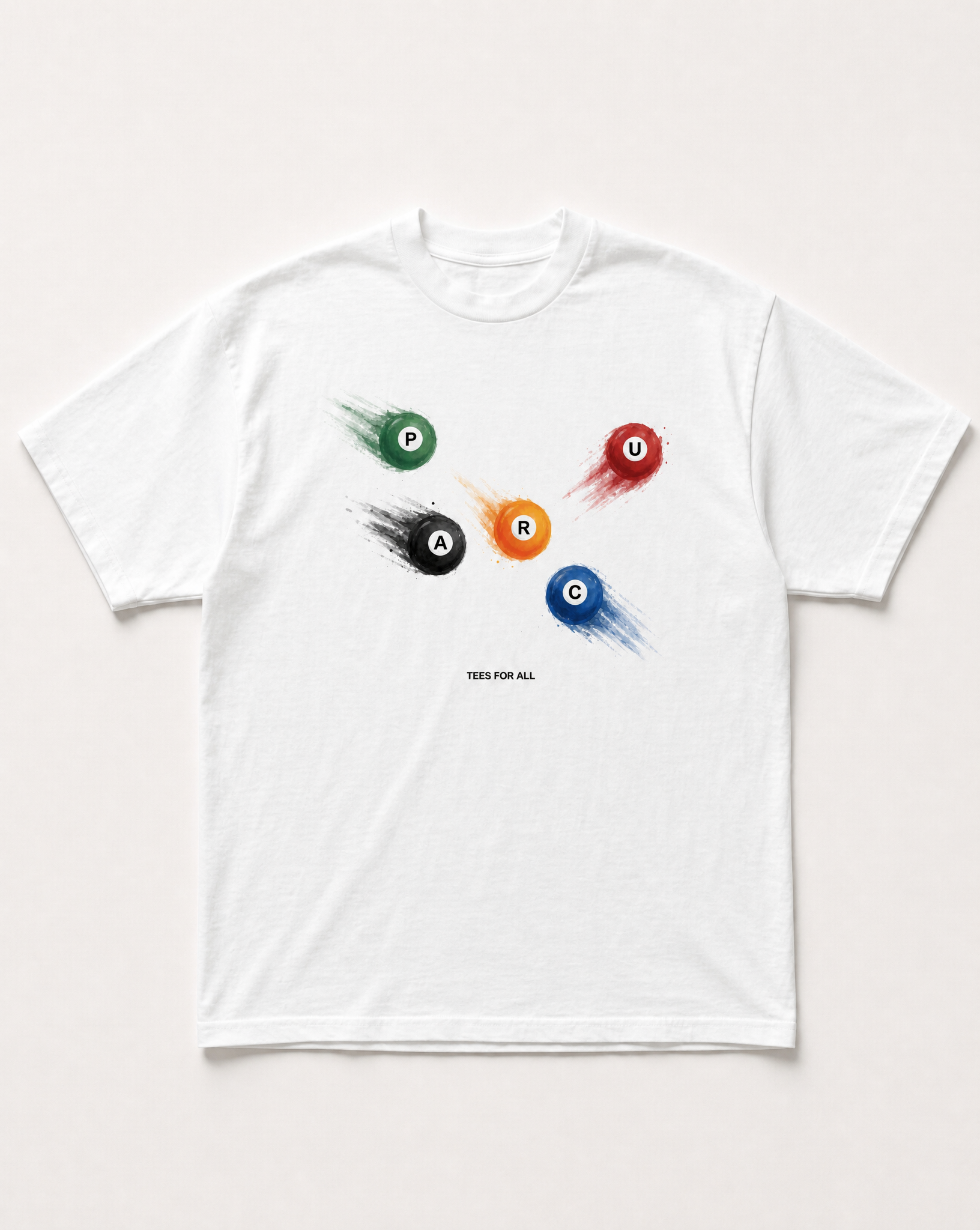 Pool paint heavyweight tee