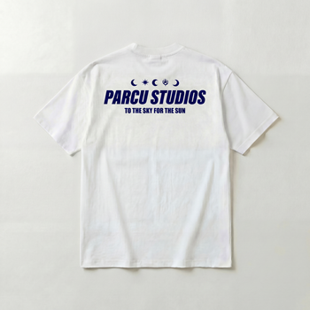 Kamelfarbenes T-Shirt aus schwerem Material