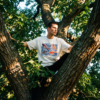 Koi Fish Graphic heavyweight tee