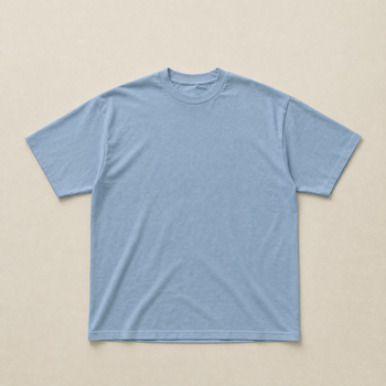 Baby blue Essential tee