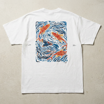 Koi Fish Graphic heavyweight tee